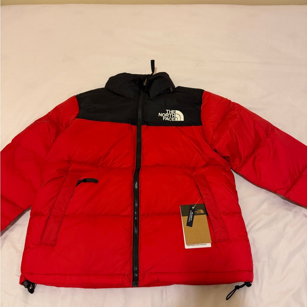 The North Face Bold Red and Black Jacket
